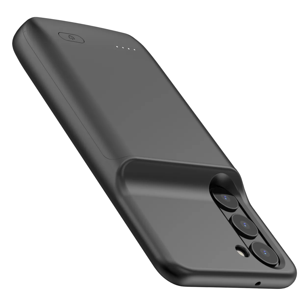 Чехол зарядка для Samsung S23 Plus black 4800 mAh iBattery — фото 10