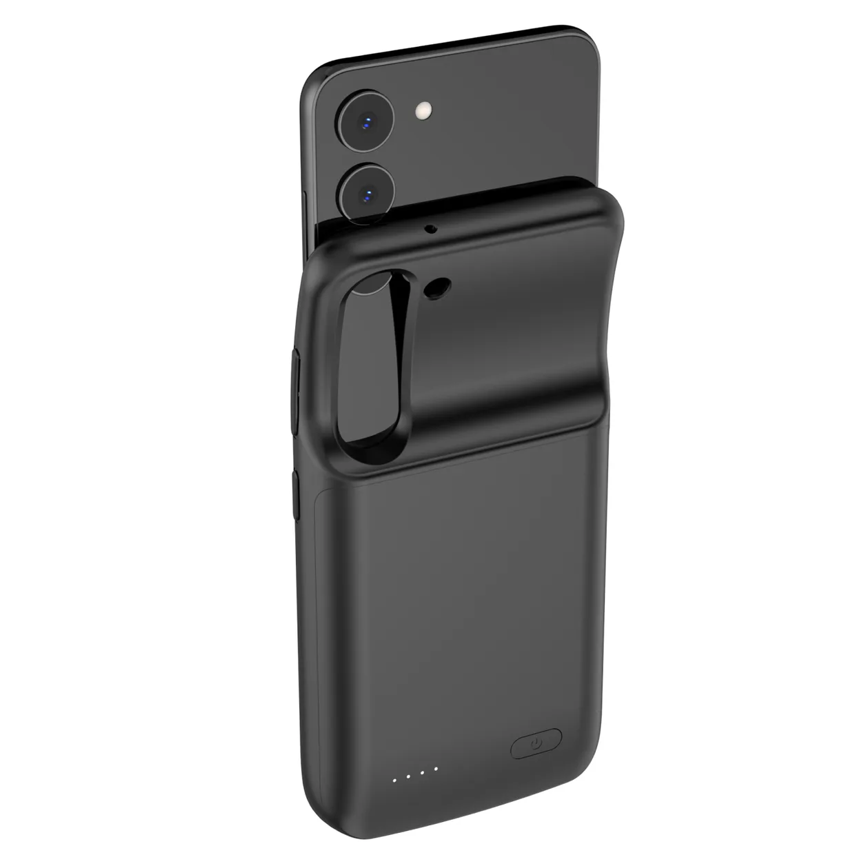 Чехол зарядка для Samsung S23 Plus black 4800 mAh iBattery — фото 12