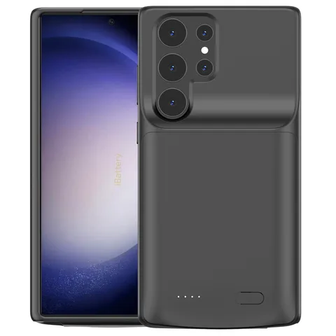 Чохол зарядка Samsung S23 Ultra black 4800 mAh iBattery
