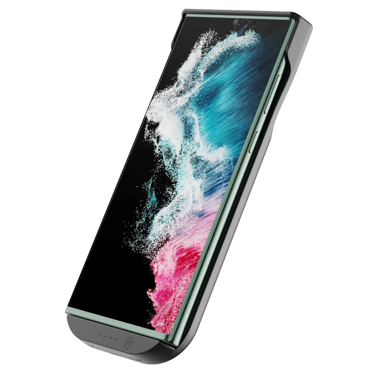 Чехол аккумулятор для Samsung S23 Ultra black 6000 mAh iBattery — фото 9
