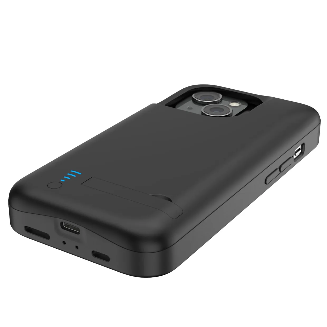 Чехол-зарядка iBattery для iPhone 15 Plus Bracket 6000 mAh black — фото 7