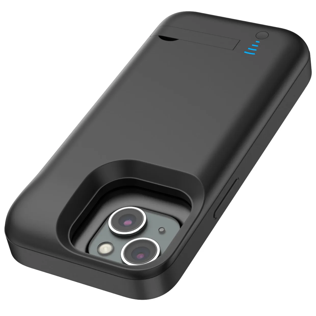 Чехол-зарядка iBattery для iPhone 15 Plus Bracket 6000 mAh black — фото 10