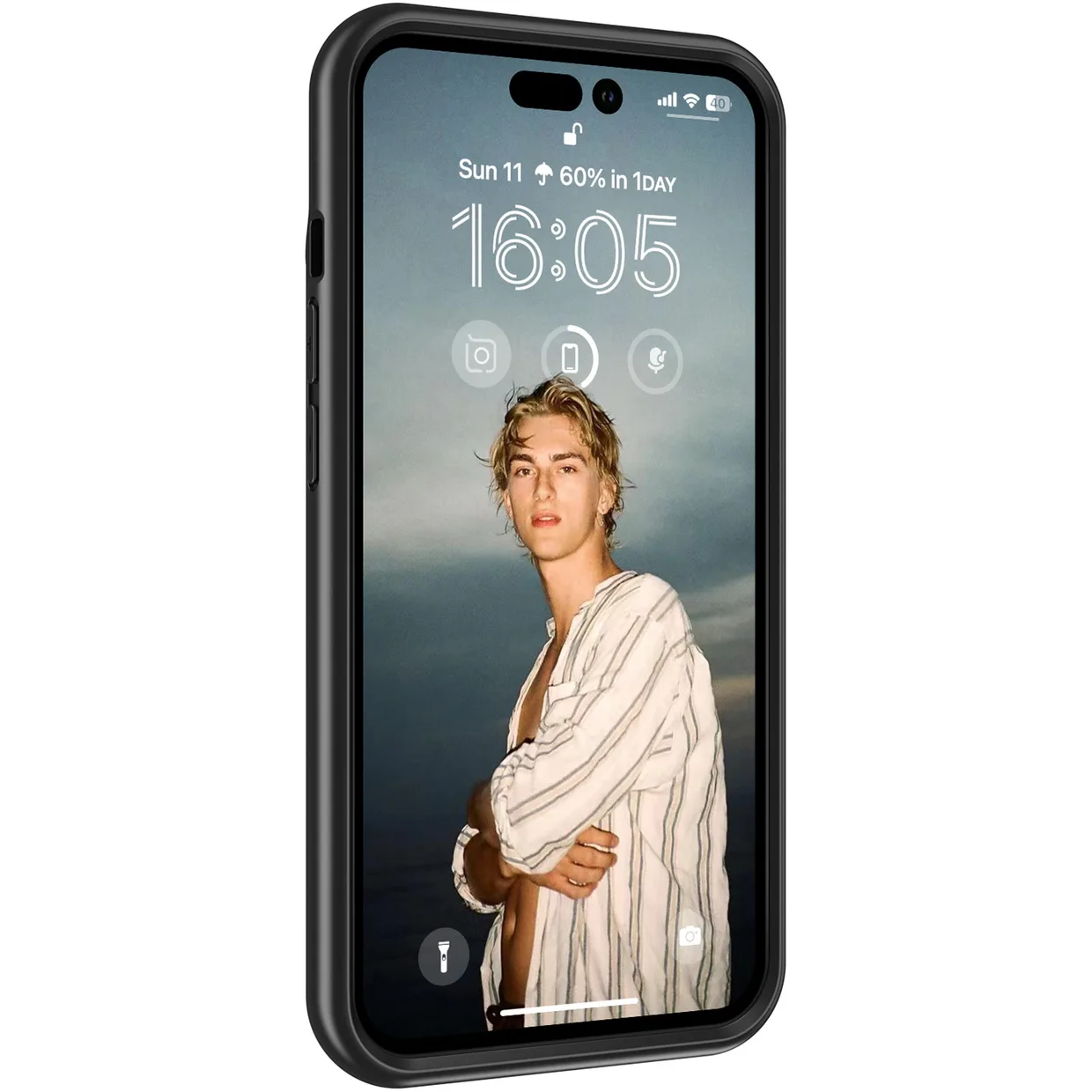 Чехол-зарядка iBattery для iPhone 15 Plus Slan 6000 mAh black — фото 7
