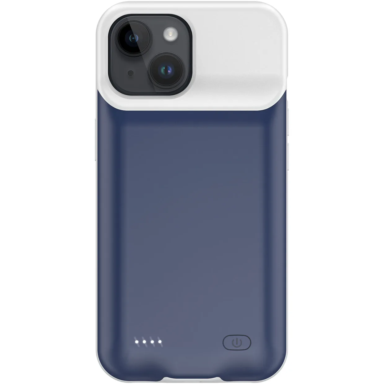 Чехол-зарядка iBattery для iPhone 15 Plus Slan 6000 mAh Blue — фото 6