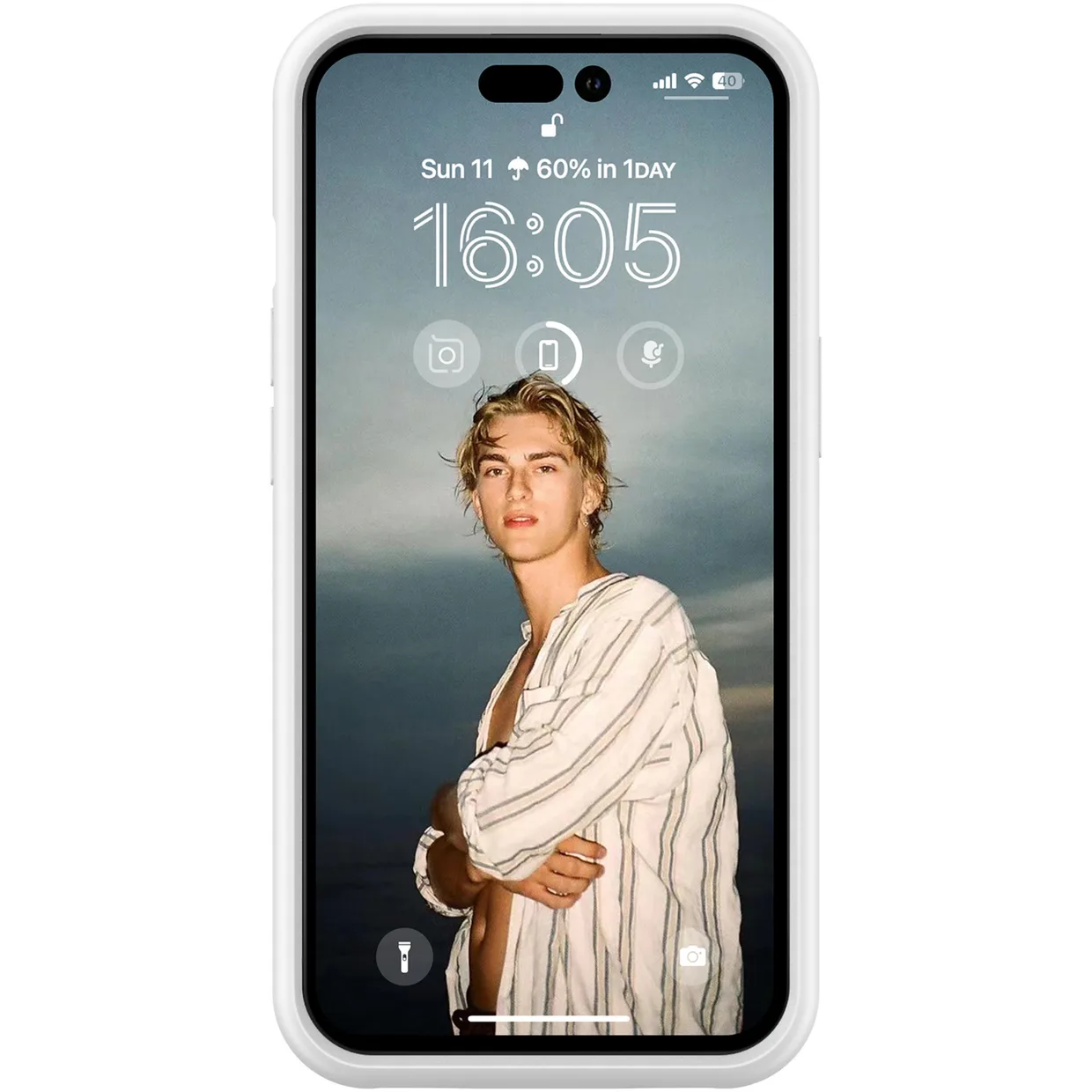 Чехол-зарядка iBattery для iPhone 15 Plus Slan 6000 mAh Blue — фото 8