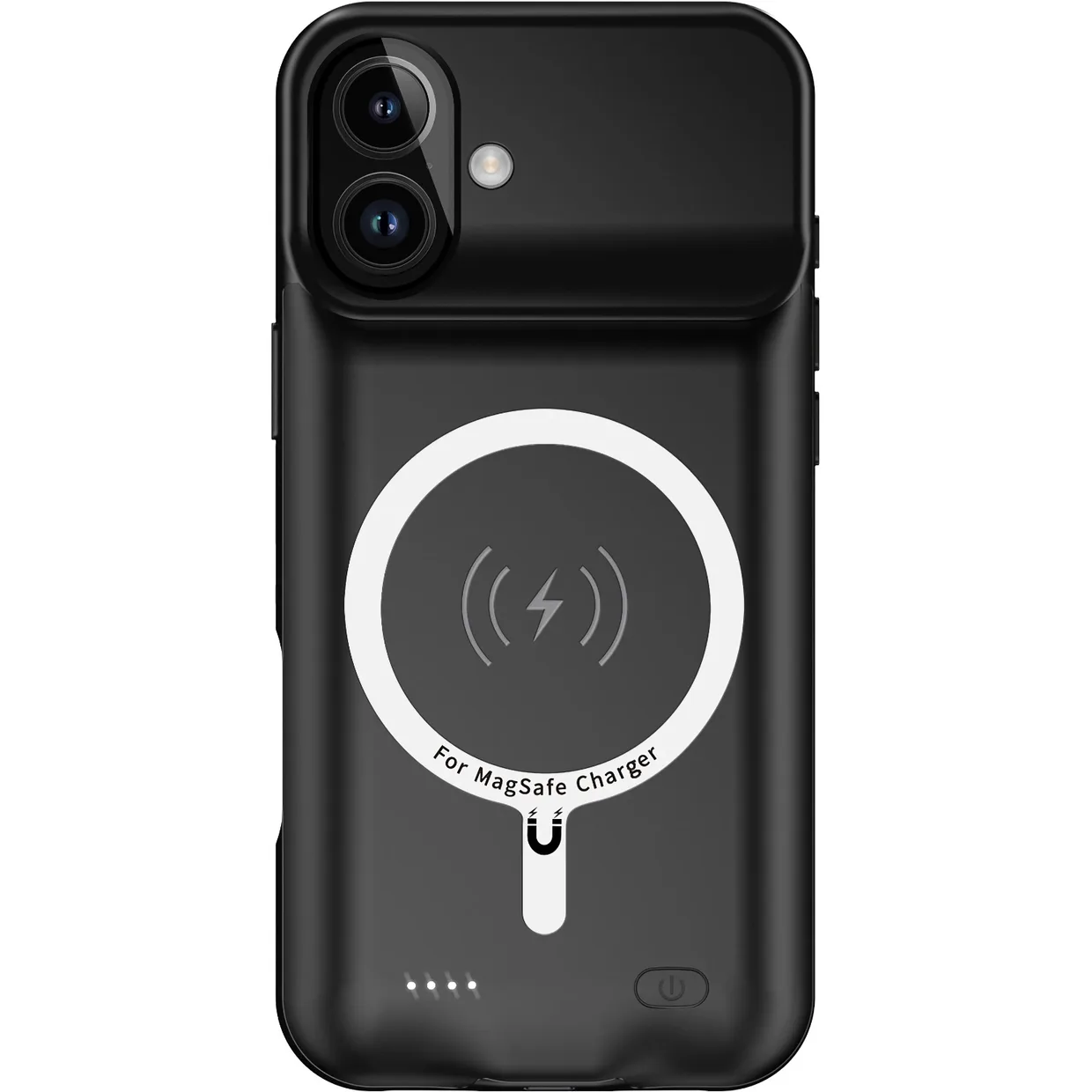 Чохол powerbank iBattery для iPhone 16 Slan QI MagSafe 5000 mAh Black — фото 9