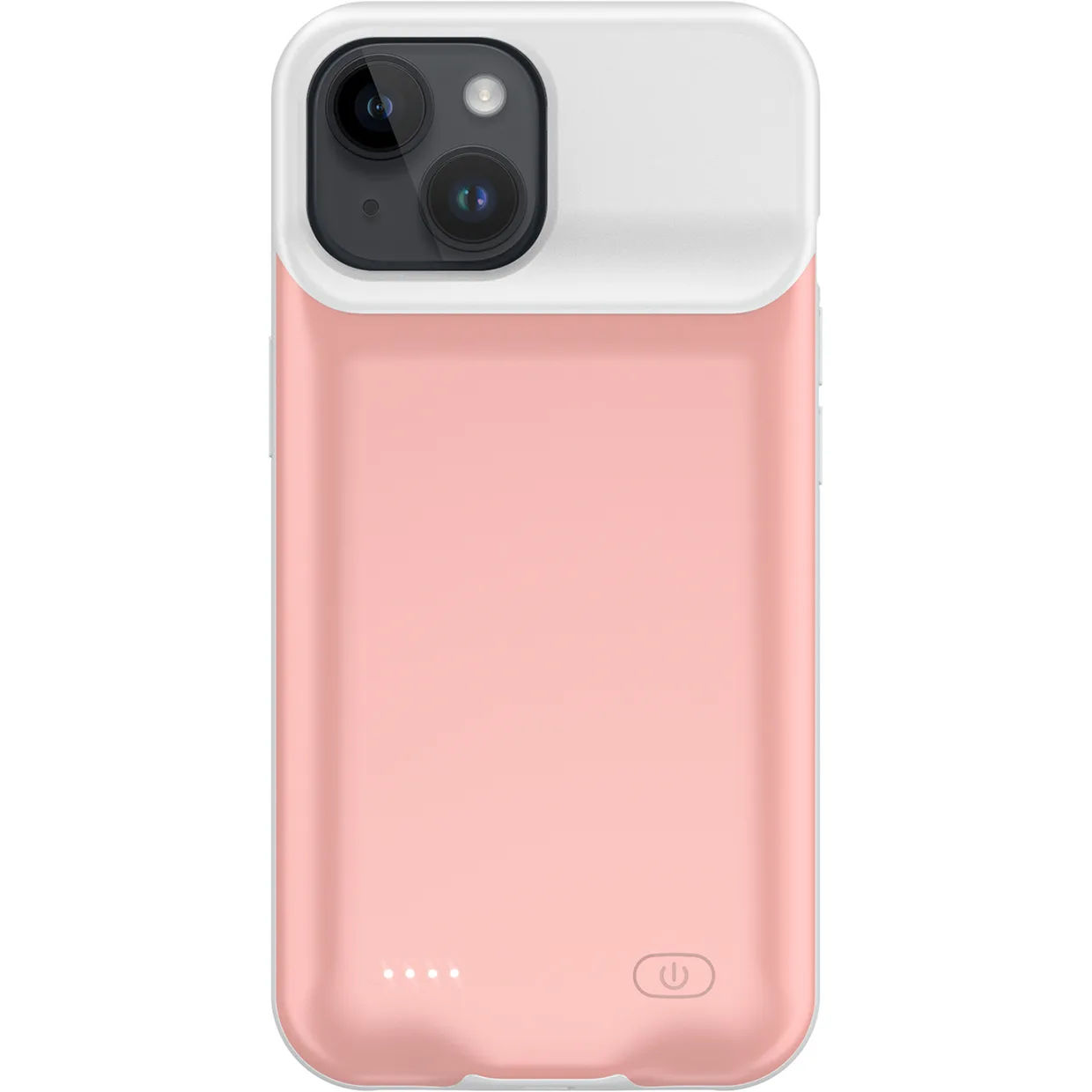 Чехол-зарядка iBattery для iPhone 15 Plus Slan 6000 mAh Rose — фото 6