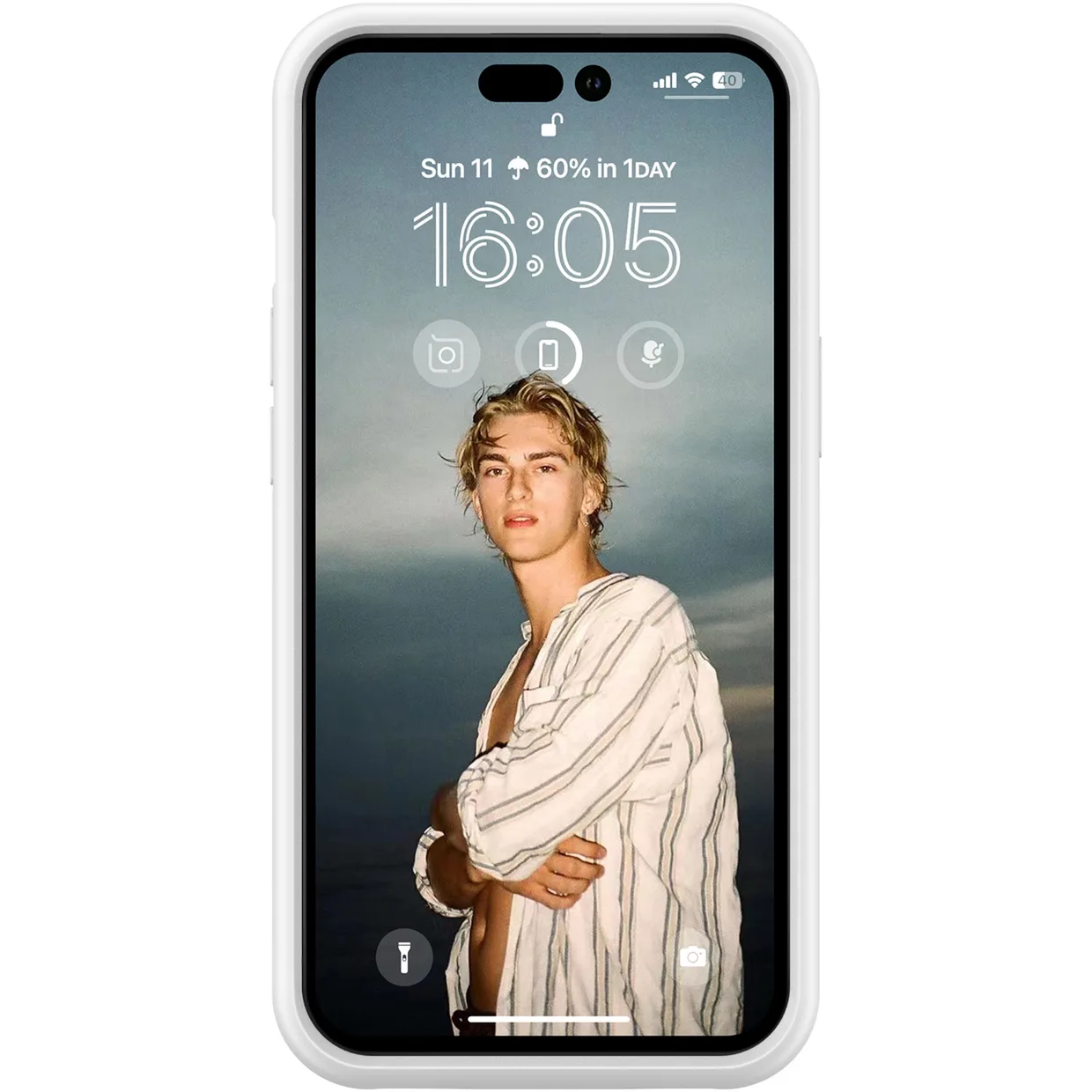 Чехол-зарядка iBattery для iPhone 15 Plus Slan 6000 mAh Rose — фото 8