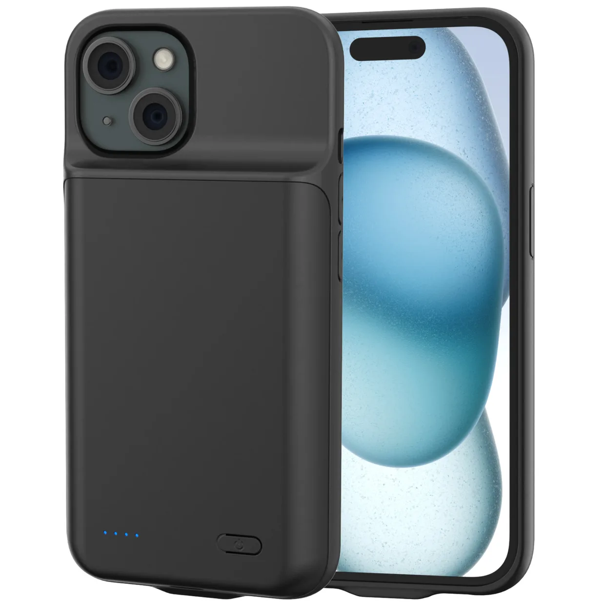 Чехол-зарядка iBattery для iPhone 15 Plus Batlow 6000 mAh Black — фото 2