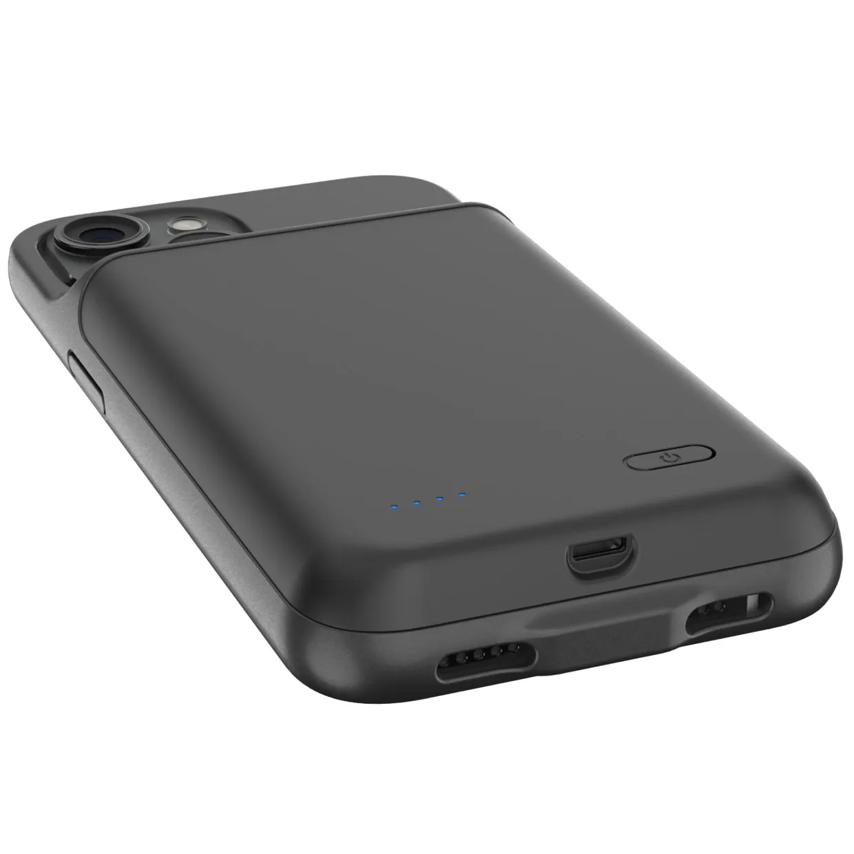 Чехол-зарядка iBattery для iPhone 15 Plus Batlow 6000 mAh Black — фото 9