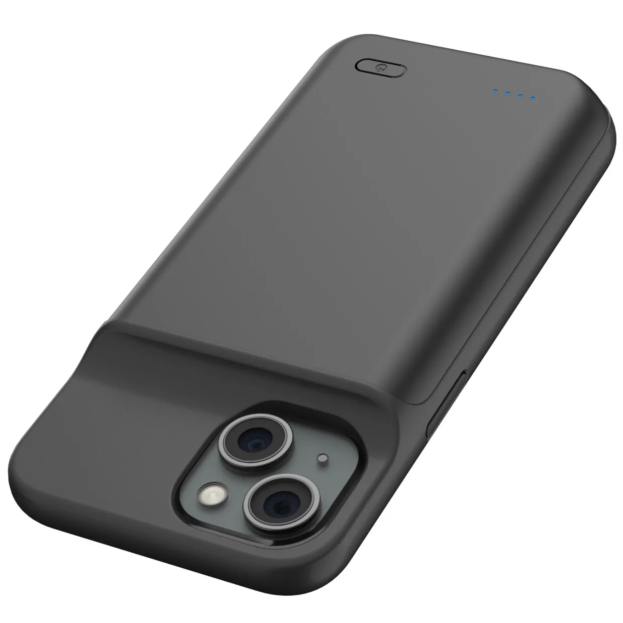 Чехол-зарядка iBattery для iPhone 15 Plus Batlow 6000 mAh Black — фото 13
