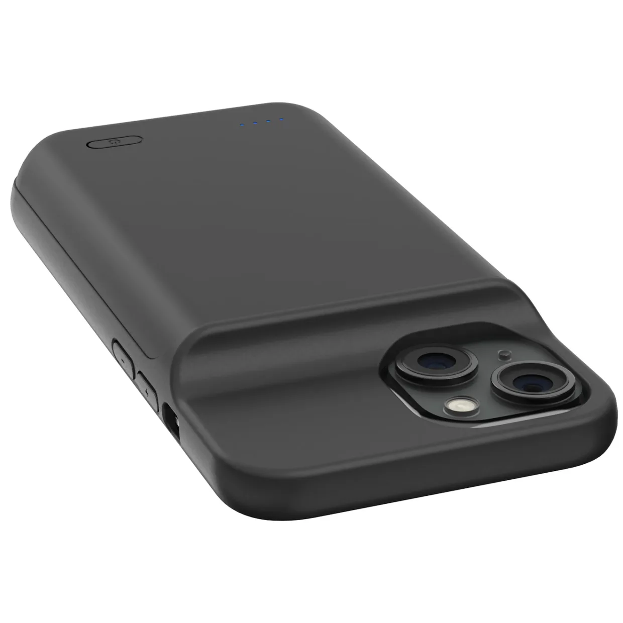 Чехол-зарядка iBattery для iPhone 15 Plus Batlow 6000 mAh Black — фото 14