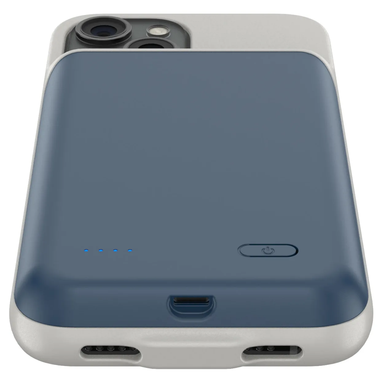Чехол-зарядка iBattery для iPhone 15 Plus Batlow 6000 mAh Blue — фото 8