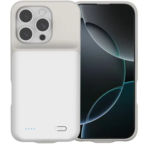 Чохол-зарядка iBattery для iPhone 16 Pro Batlow 5000 mAh White