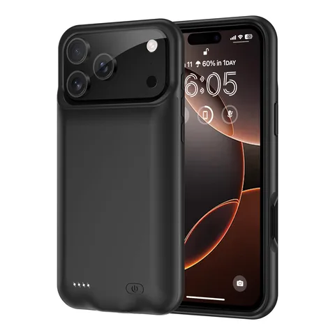 Чохол-зарядка iBattery для iPhone 17 Pro Max Slan 6000 mAh Black