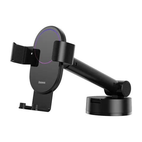 Автотримач Baseus Simplism Gravity Car Mount Holder з присоскою (SUYL-JY01) Black