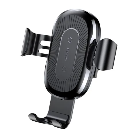 Автотримач Baseus Wireless Charger Gravity Car Mount з бездротовою зарядкою QI (WXYL-01) Black