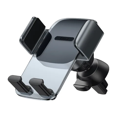Автотримач Baseus Easy Control Clamp Car Mount Holder Air Outlet Version (SUYK000101) Black