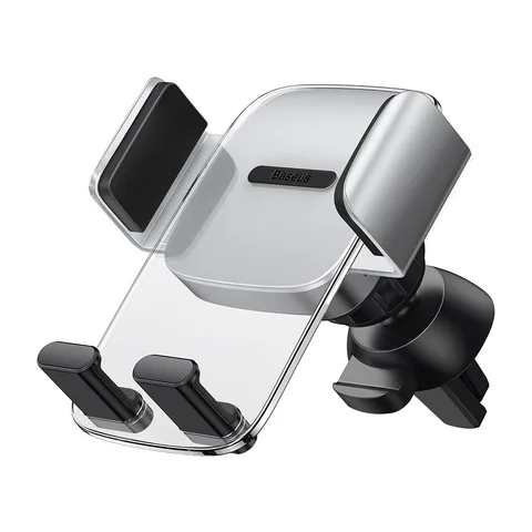 Автодержатель Baseus Easy Control Clamp Car Mount Holder Air Outlet Version (SUYK000112) Gray