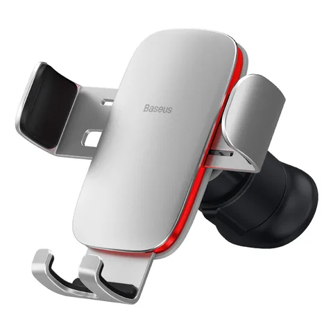 Автотримач Baseus Metal Age Ⅱ Gravity Car Mount Air Outlet Version (SUJS000012) Silver