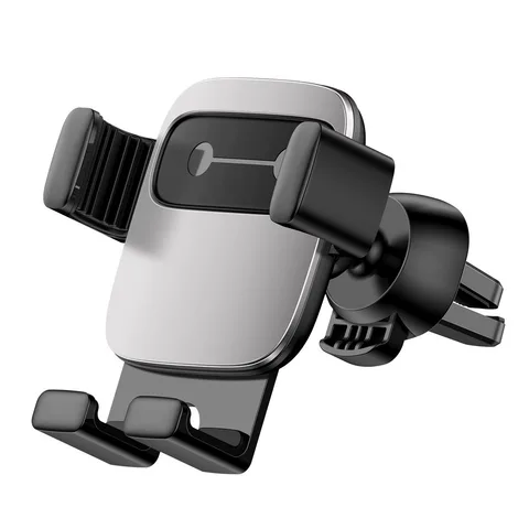 Автодержатель Baseus Cube Gravity Vehicle-mounted Holder (SUYL-FK0S) Silver