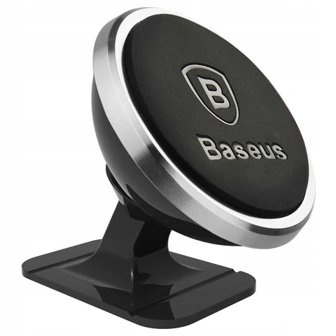 Автодержатель Baseus 360° Adjustable Magnetic Phone Mount (SUCX140012) Silver