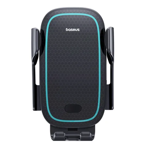 Автотримач Baseus Milky Way Pro Series Wireless Charging Electric Car Mount Phone Holder 15W (C40357000111-00) Cluster Black