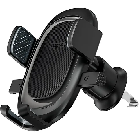 Автотримач Baseus UltraControl Pro Series Clamp-Type Car Holder Set (C40351600113-00) Cluster Black