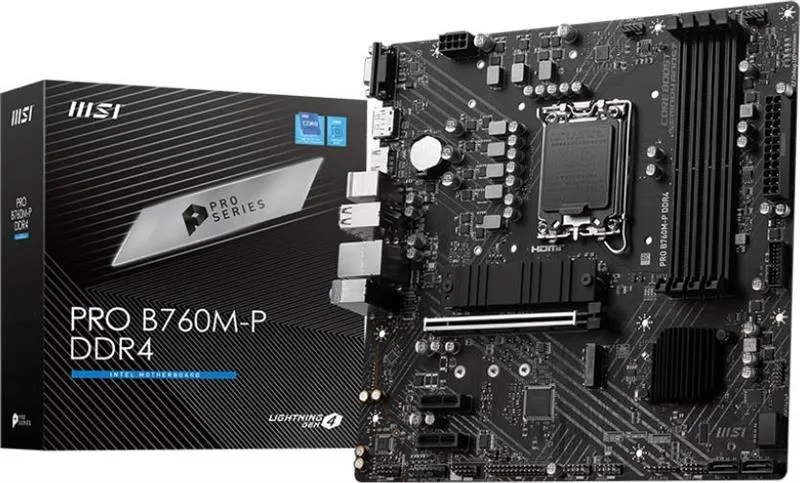 Материнская плата MSI Pro B760M-P DDR4 s-1700