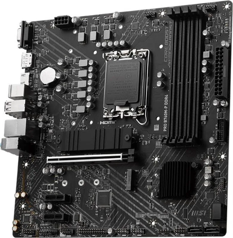 Материнская плата MSI Pro B760M-P DDR4 s-1700 — фото 3