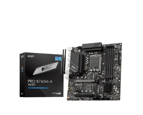 Материнская плата MSI Pro B760M-A WiFi s-1700