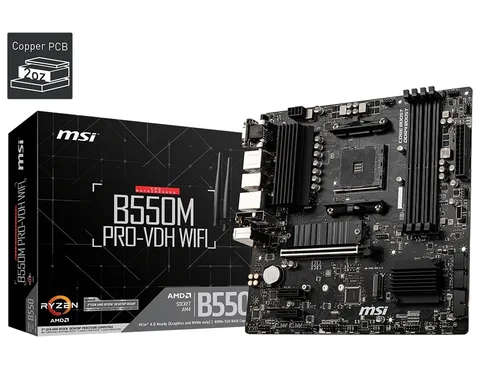 Материнская плата MSI B550M PRO-VDH Wi-Fi s-AM4