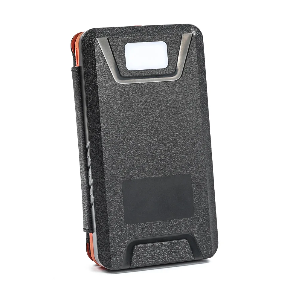 Солнечный PowerBank iBattery YD-820S с дополнительными панелями и фонариком 26800 mAh orange — фото 14