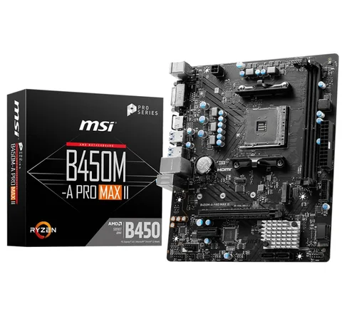 Материнская плата MSI B450M-A Pro Max II s-AM4