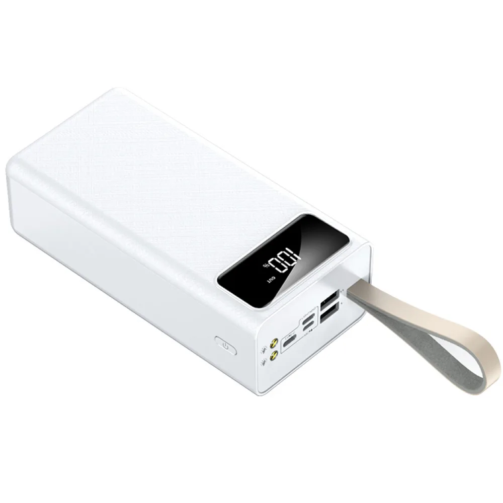 Power Bank iBattery YM-266 с фонариком 10W на 50000 mAh white