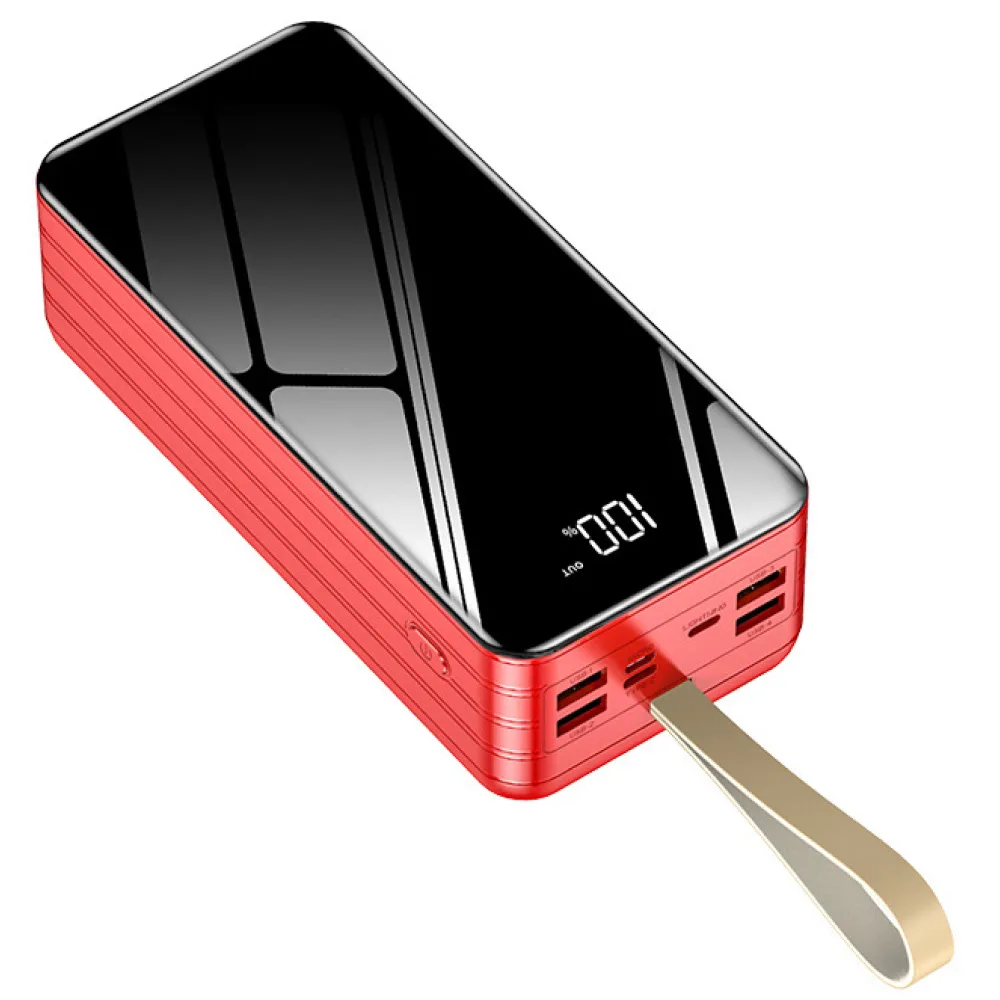 Power Bank iBattery YM-325 с фонариком 10W на 50000 mAh red