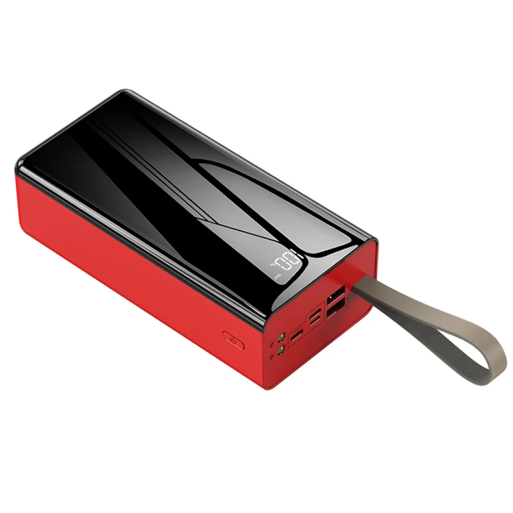 Power Bank iBattery YM-260 с фонариком 10W на 50000 mAh red
