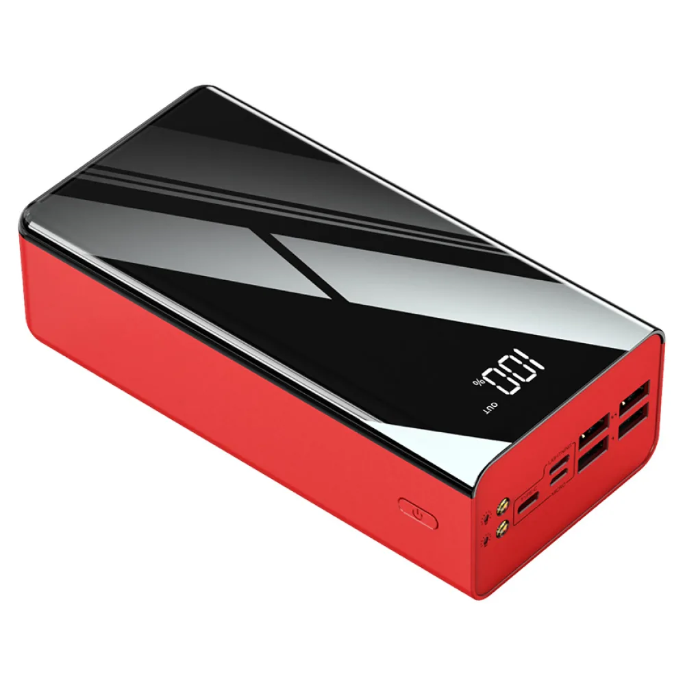 Power Bank iBattery YM-263 с фонариком 10W на 50000 mAh red