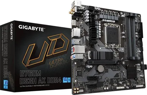 Материнская плата Gigabyte B760M DS3H AX DDR4 s-1700