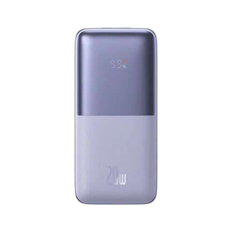 Power Bank Baseus Bipow Pro Digital Display Fast Charge 20W на 10000mAh (PPBD040105) Purple