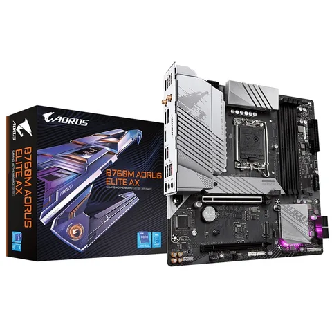 Материнская плата Gigabyte B760M Aorus Elite AX s-1700