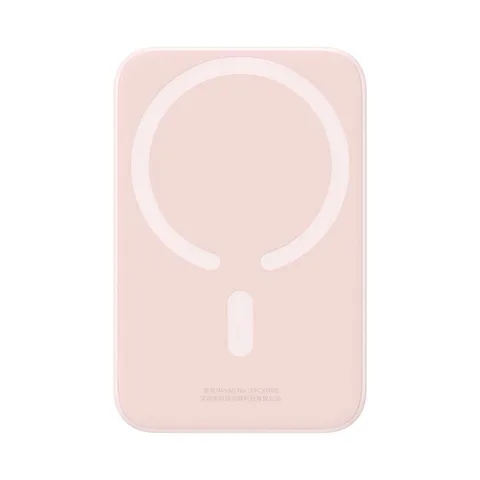 Power Bank Baseus Magnetic Wireless Charging 20W на 6000mAh (PPCX020004) Pink