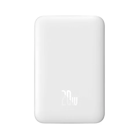 Power Bank Baseus Magnetic Wireless Charging 20W на 10000mAh (PPCX030002) White