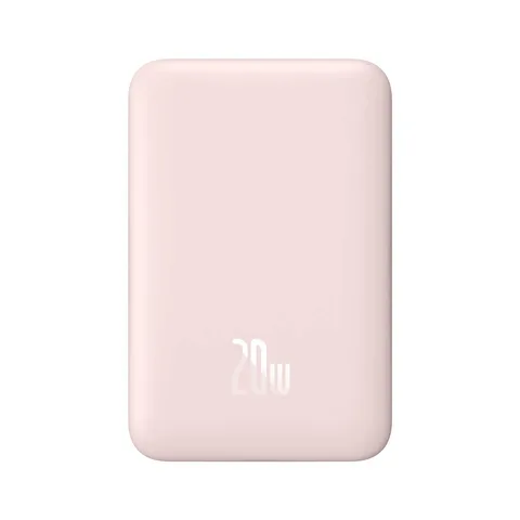 Power Bank Baseus Magnetic Wireless Charging 20W на 10000mAh (PPCX030004) Pink