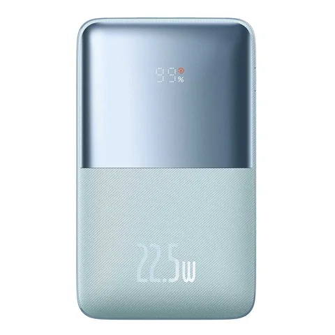Power Bank Baseus Bipow Pro Digital Display Fast Charge 22.5W на 20000mAh (PPBD030003) Blue