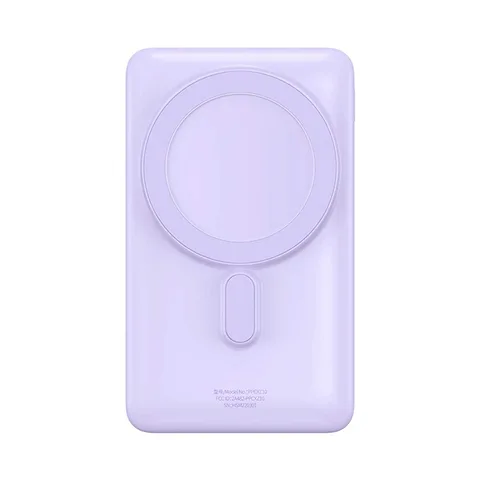 Power Bank Baseus Magnetic Bracket Wireless Fast Charge 20W на 10000mAh (PPCX080005) Purple