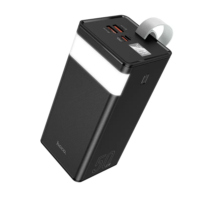 Power Bank Hoco J86A Powermaster 22.5W fully compatible на 50000mAh Black — фото 2