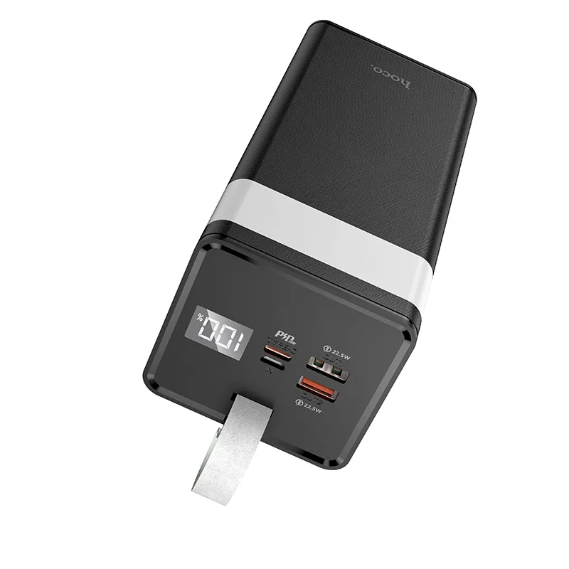 Power Bank Hoco J86A Powermaster 22.5W fully compatible на 50000mAh Black — фото 3