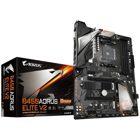 Материнская плата Gigabyte B450 Aorus Elite V2 s-AM4