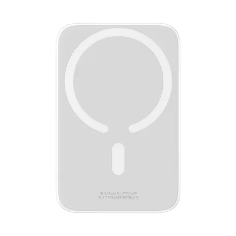 Power Bank Baseus Magnetic Wireless Charging Overseas Edition 20W на 6000mAh (PPCX050001) White